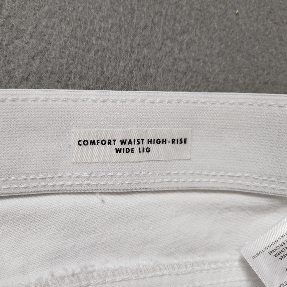 Curve Appeal Women's High Rise Wide Leg Crop Comfort Waist Sz 16 / 33 - Picture 5 of 9